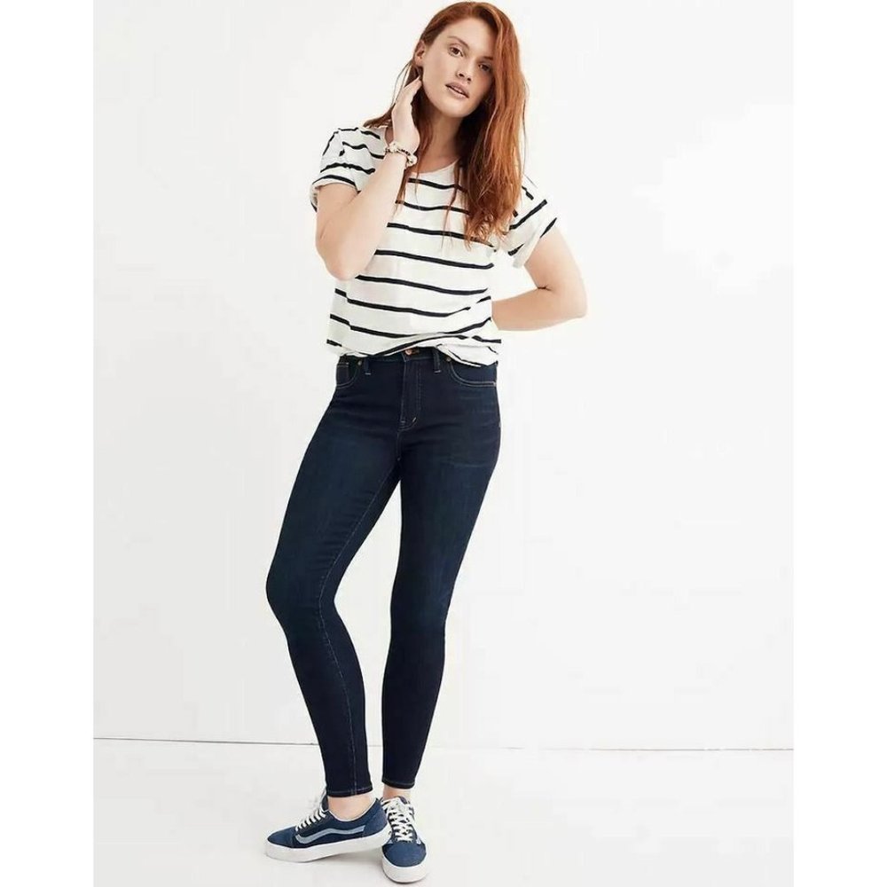 Madewell 9-inch Mid-Rise Skinny Denim Jeans NWT Size 31